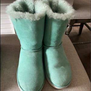Mint green UGG Boots